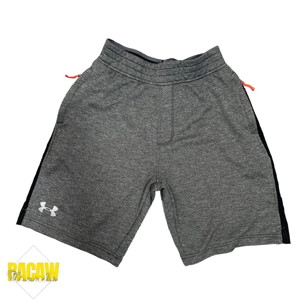 Under Armour Men’s Sweat Shorts Gray Size Small Athletic Training Casual